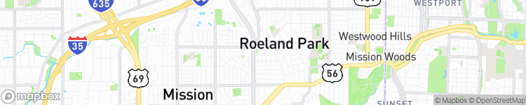 Roeland Park - map