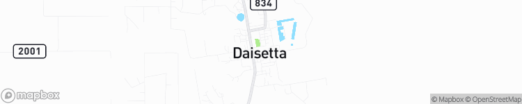Daisetta - map