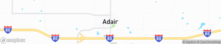 Adair - map