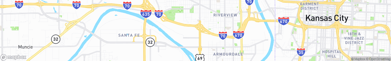 Kansas City Truck Terminal (Phillips) - map