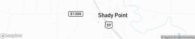 Shady Point - map