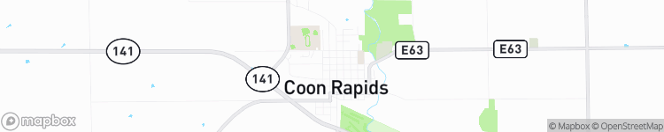 Coon Rapids - map