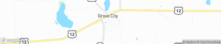Grove City - map