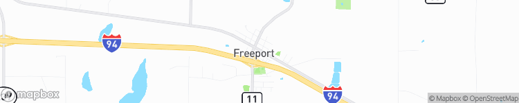 Freeport - map
