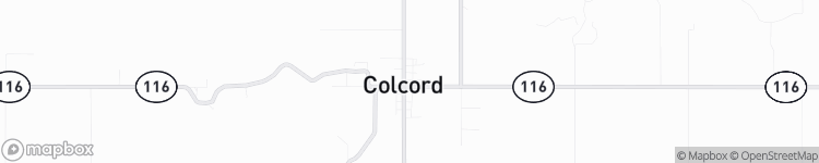 Colcord - map