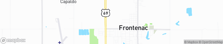 Frontenac - map
