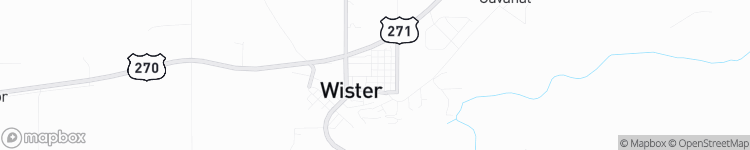 Wister - map