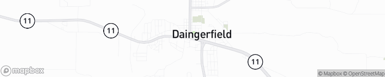 Daingerfield - map