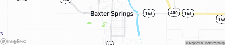 Baxter Springs - map