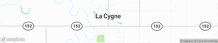 La Cygne - map