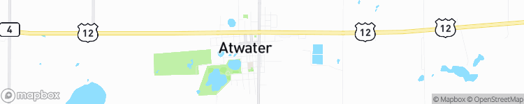 Atwater - map