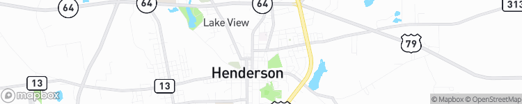 Henderson - map