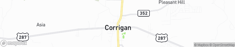 Corrigan - map