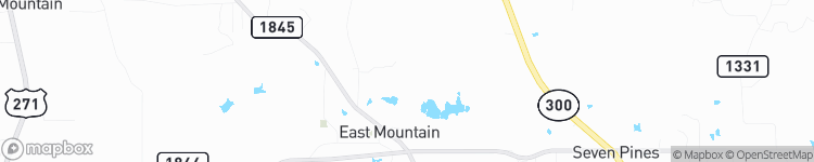 East Mountain - map