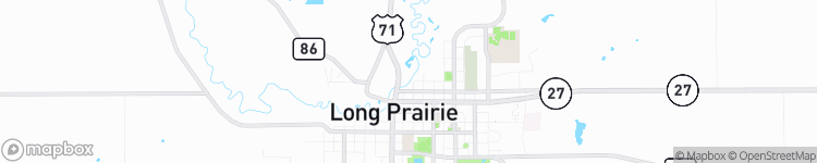 Long Prairie - map