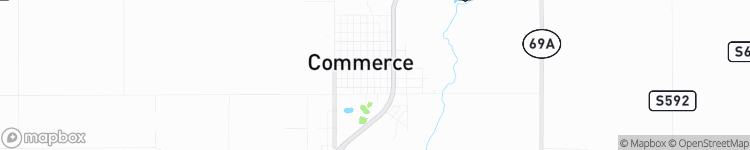 Commerce - map