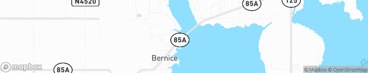 Bernice - map