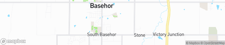 Basehor - map