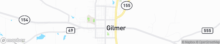 Gilmer - map