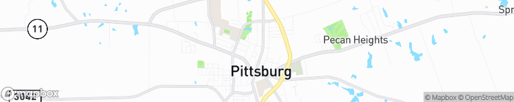 Pittsburg - map