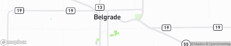 Belgrade - map
