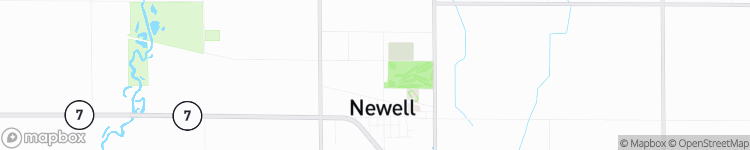 Newell - map