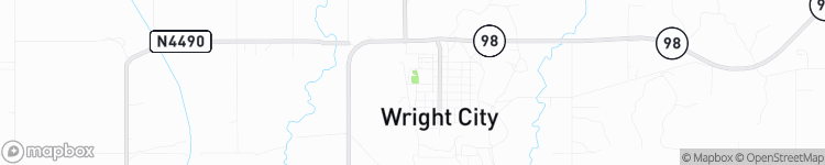 Wright City - map