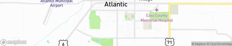 Atlantic - map
