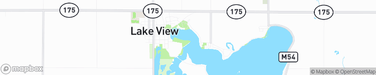 Lake View - map