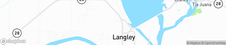 Langley - map