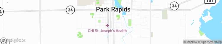 Park Rapids - map