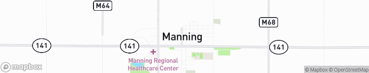 Manning - map