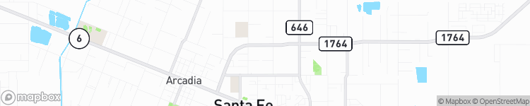 Santa Fe - map