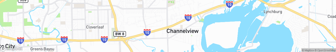 Channelview Conoco - map