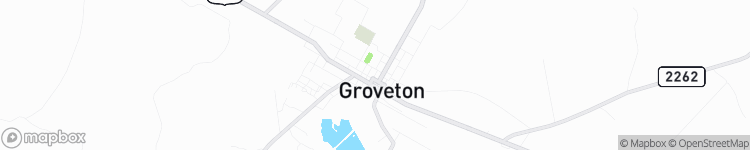 Groveton - map