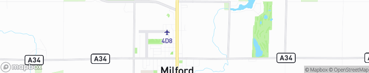Milford - map
