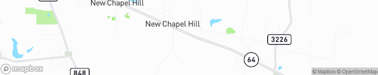 New Chapel Hill - map