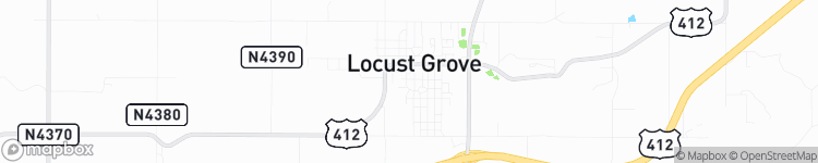 Locust Grove - map