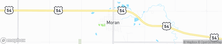 Moran - map