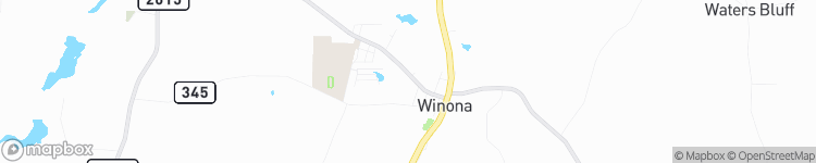 Winona - map