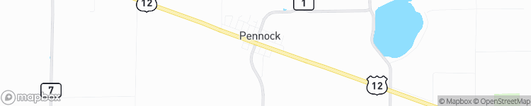 Pennock - map