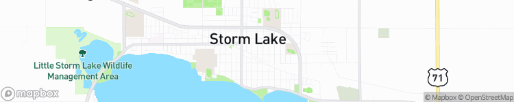 Storm Lake - map