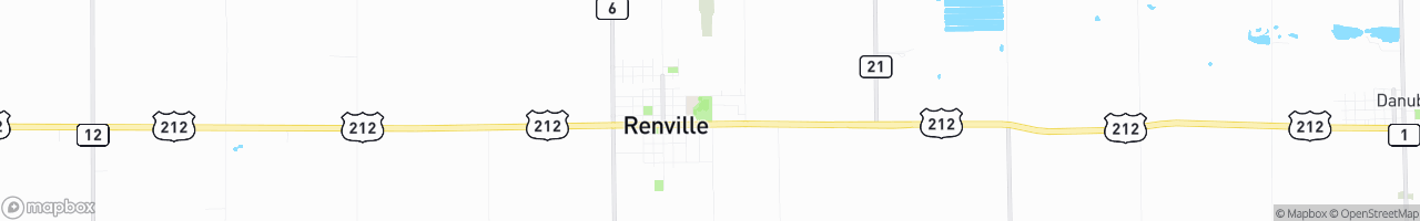 Renville - map