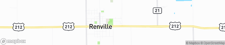Renville - map