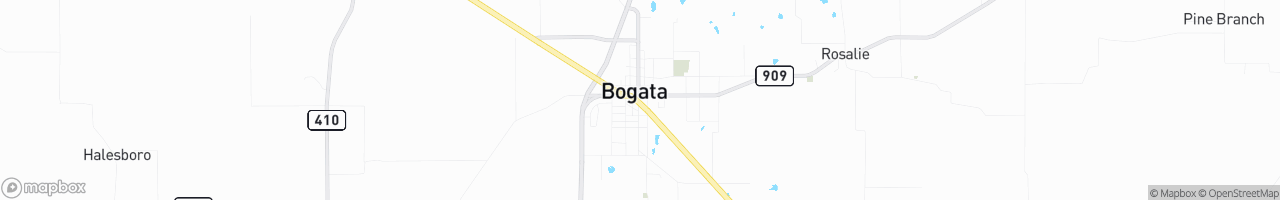 Bogata - map