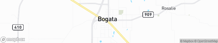 Bogata - map