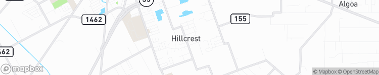Hillcrest - map