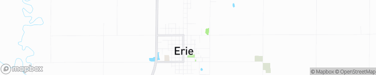 Erie - map