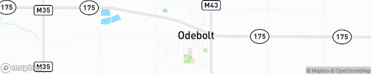 Odebolt - map