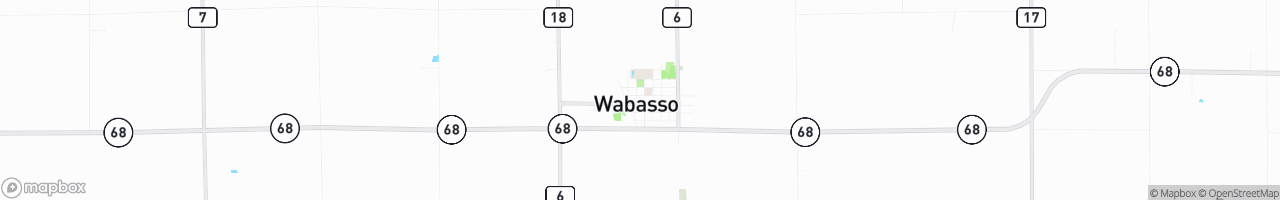 Wabasso - map